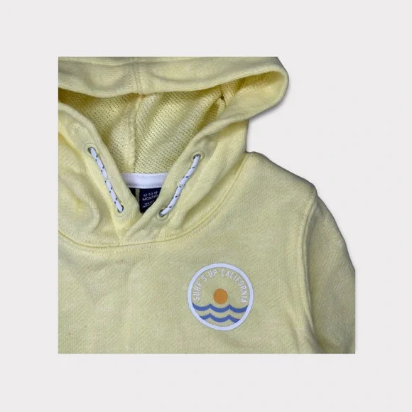 Janie and Jack Yellow Sweatshirt - Picture 2 of 4